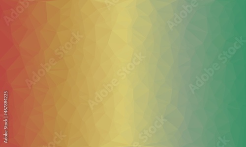 Wallpaper Mural vibrant abstract colorful polygonal background Torontodigital.ca