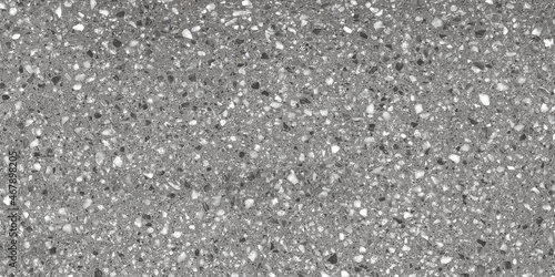Scanned texture in high quality Terrazzo. Concrete wall with stones of different colors. Multi-colored stones. 