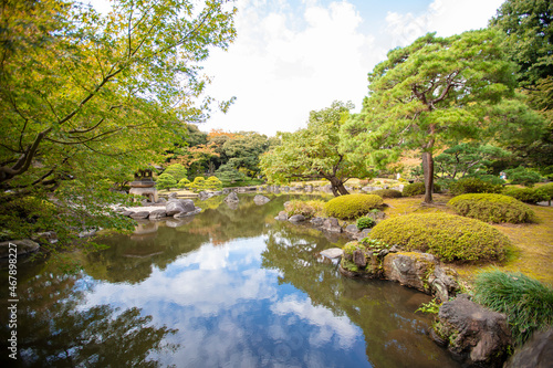 旧古河庭園の日本庭園