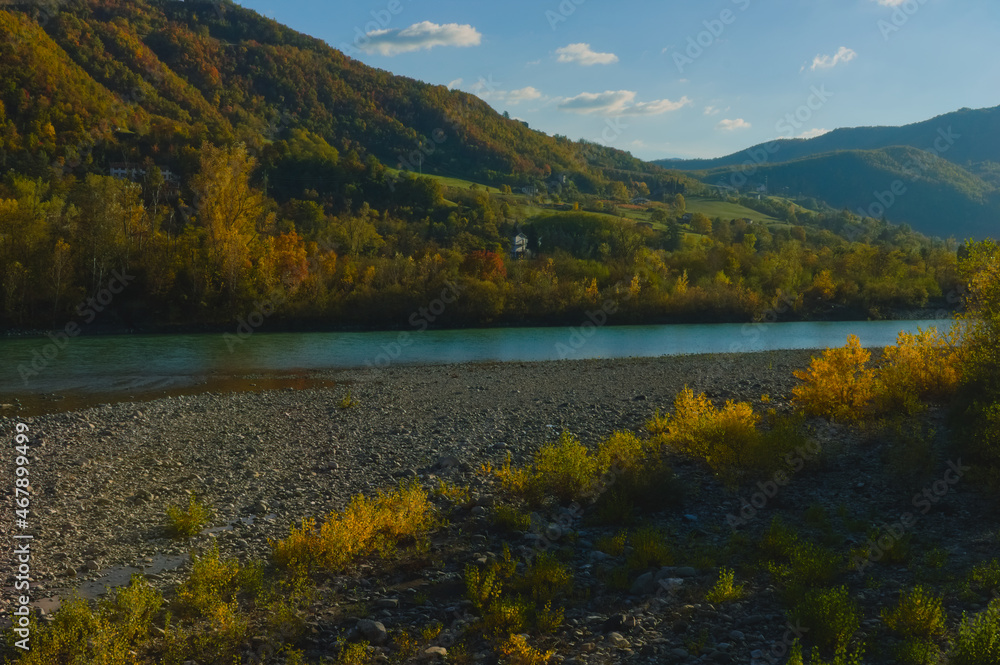 autumn in the mountains