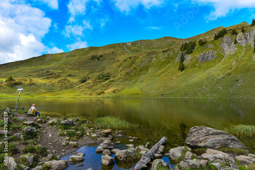 Sünser See, Hochgebirgssee in Dornbirn - Vorarlberg photo