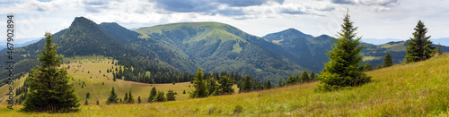Velka fatra mountain panoramic Carpathian mountains © Daniel Prudek