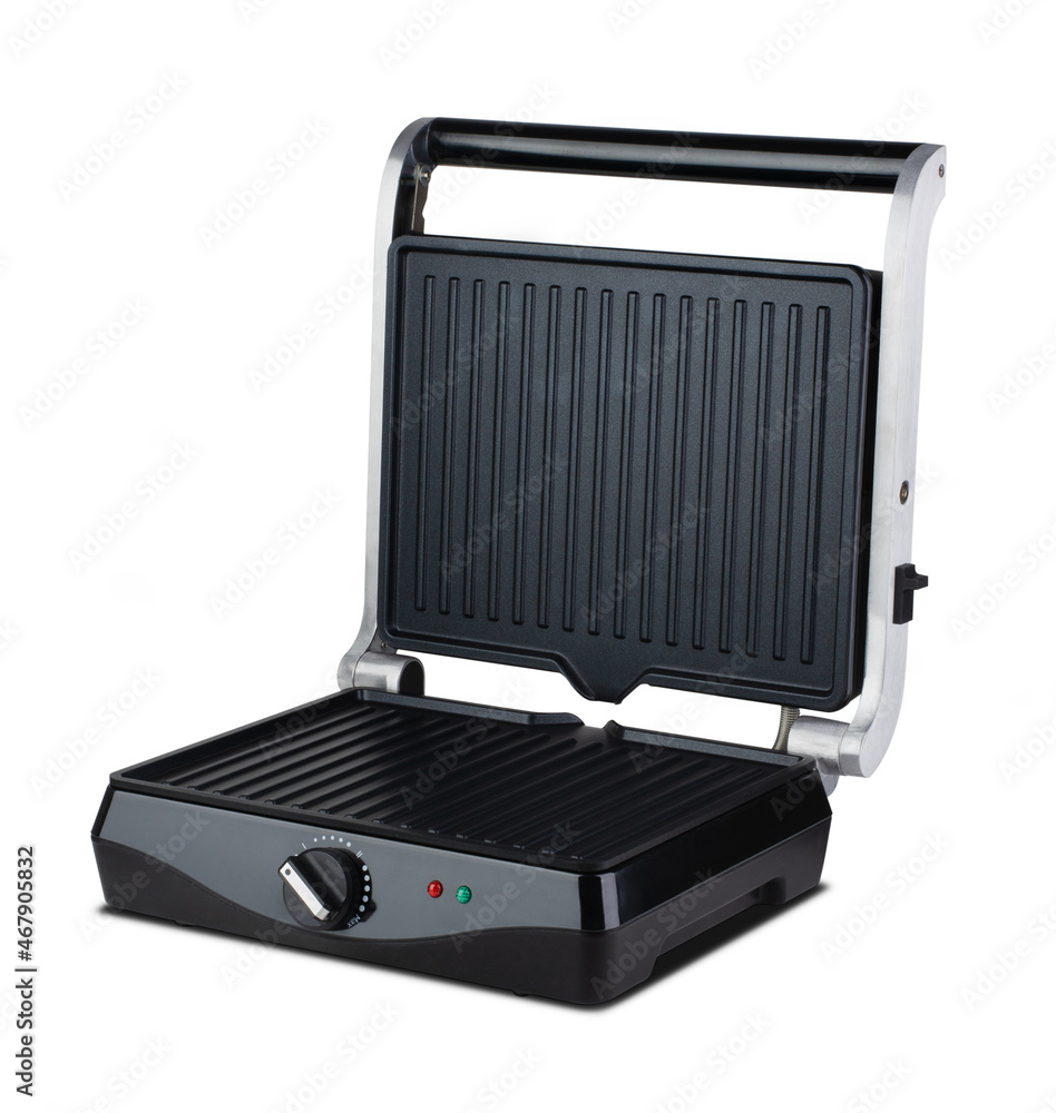 Fototapeta premium Electric grill for home cooking isolated