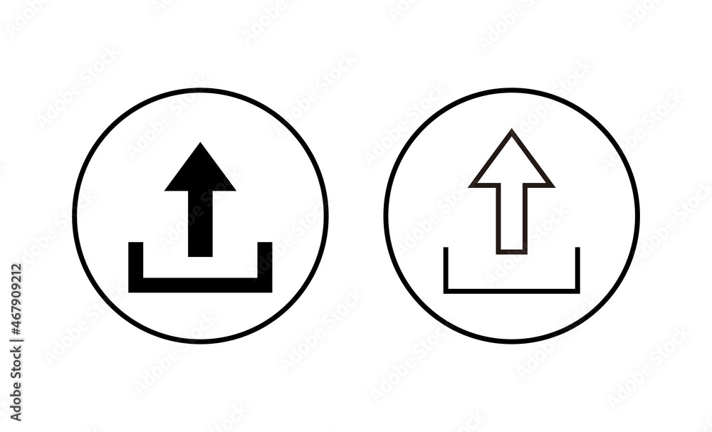 Upload icons set. load data sign and symbol Upload icons set. load data sign and symbol