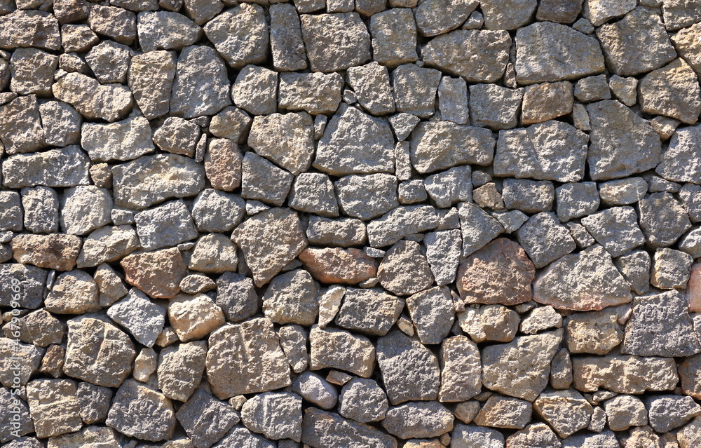 old grey nature stone wall