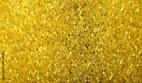 Holographic gold texture. Rainbow foil. Glitter hologram effect.