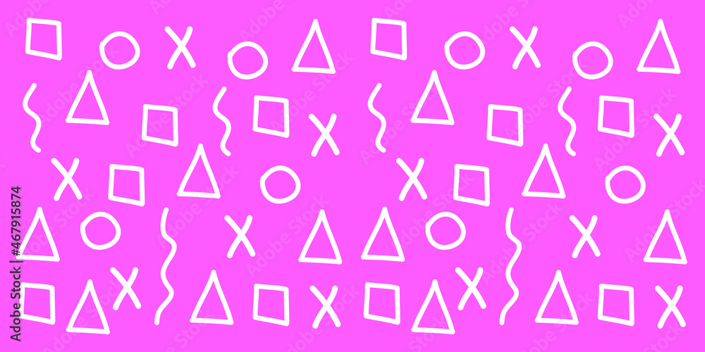 various shapes cute pink abstract pattern pretty wide background ready for your design various shapes cute pink abstract pattern pretty wide background ready for your design