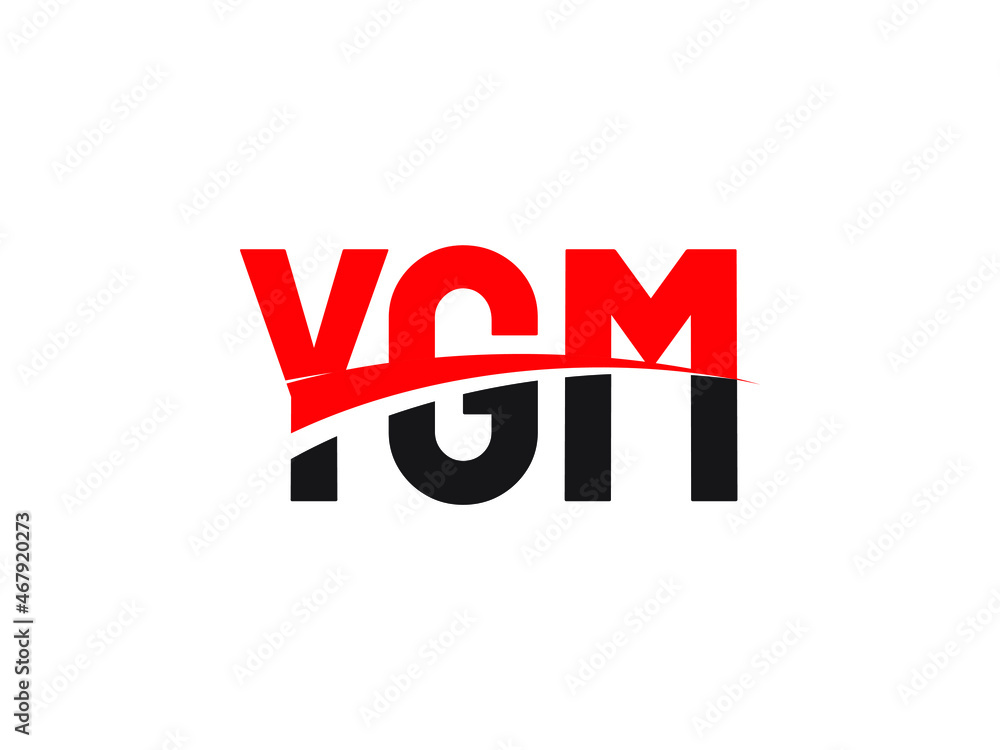 YGM Letter Initial Logo Design Vector Illustration YGM Letter Initial Logo Design Vector Illustration