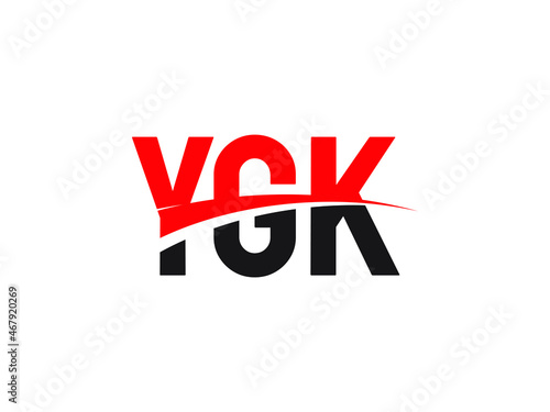 Free Download YGK Letter Initial Logo Design Vector Illustration - GFXLoad