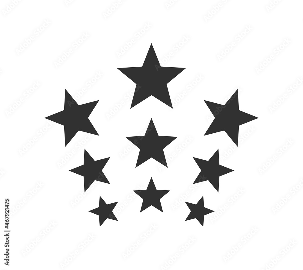 Stars symbol starburst.