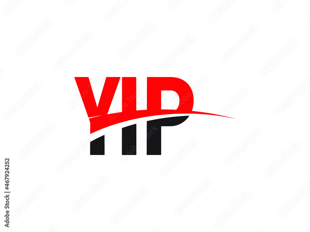 Obraz premium YIP Letter Initial Logo Design Vector Illustration