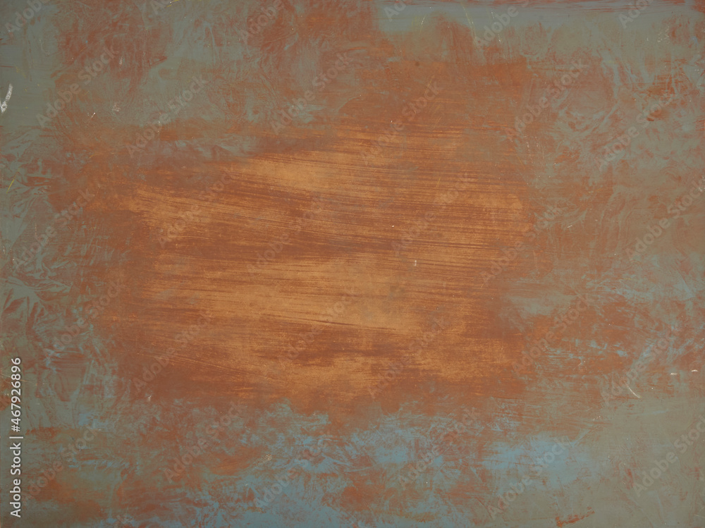 Orange and blue floor background panel. Orange and blue floor background panel.
