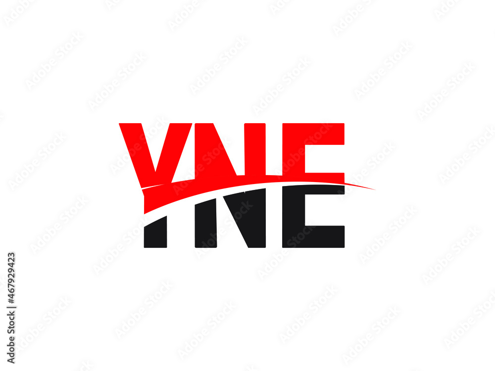YNE Letter Initial Logo Design Vector Illustration YNE Letter Initial Logo Design Vector Illustration