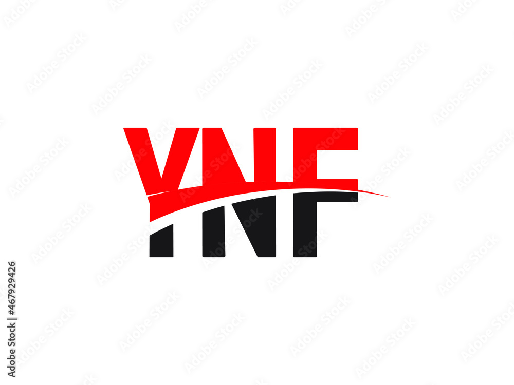 YNF Letter Initial Logo Design Vector Illustration YNF Letter Initial Logo Design Vector Illustration