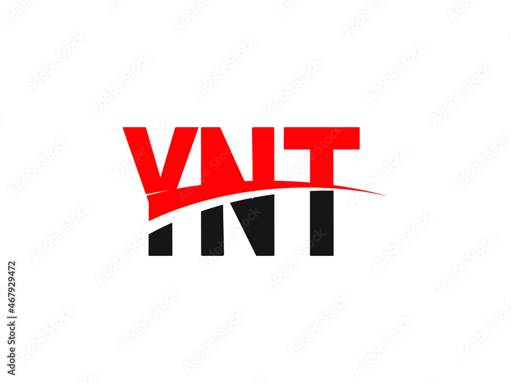 YNT Letter Initial Logo Design Vector Illustration