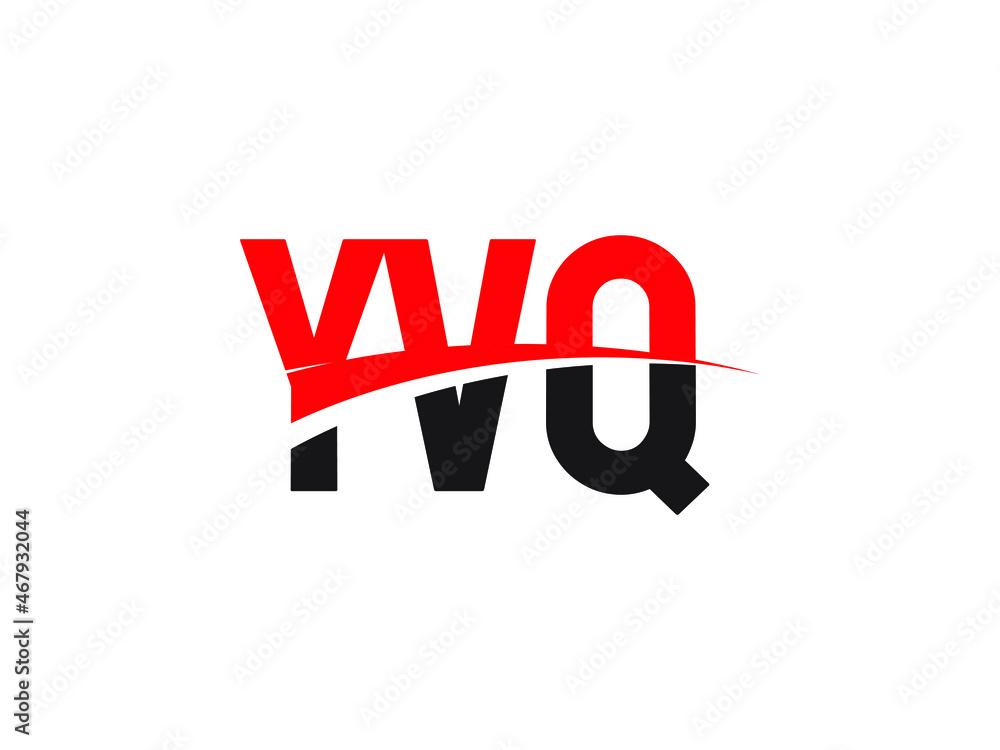 YVQ Letter Initial Logo Design Vector Illustration