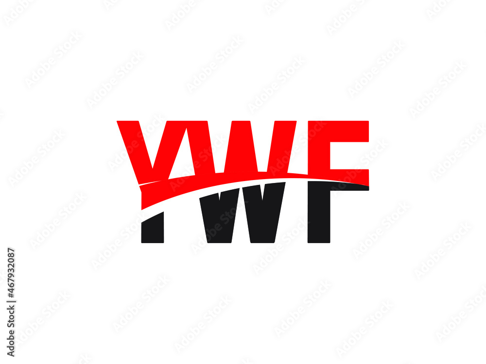 YWF Letter Initial Logo Design Vector Illustration YWF Letter Initial Logo Design Vector Illustration