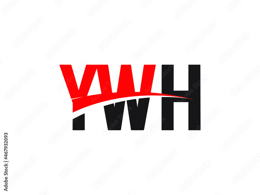 YWH Letter Initial Logo Design Vector Illustration YWH Letter Initial Logo Design Vector Illustration