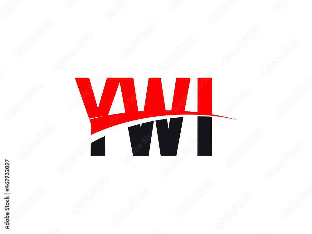 YWI Letter Initial Logo Design Vector Illustration