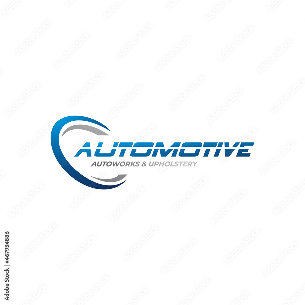 simple and elegant automotive logo set simple and elegant automotive logo set