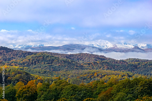 Горы на юго-западе Карачаево-Черкессии