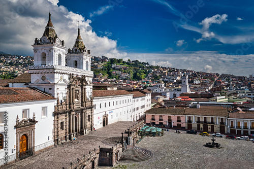 San Francisco Church in Quito photo