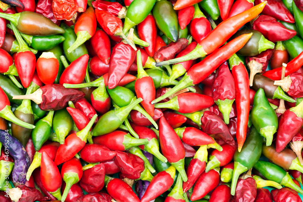 Hot chili peppers.