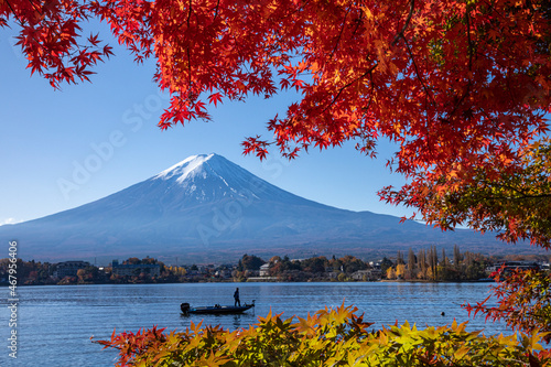 Fuji San (Mount Fuji) in Autumn