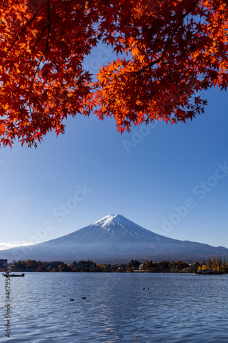 Fuji San (Mount Fuji) in Autumn