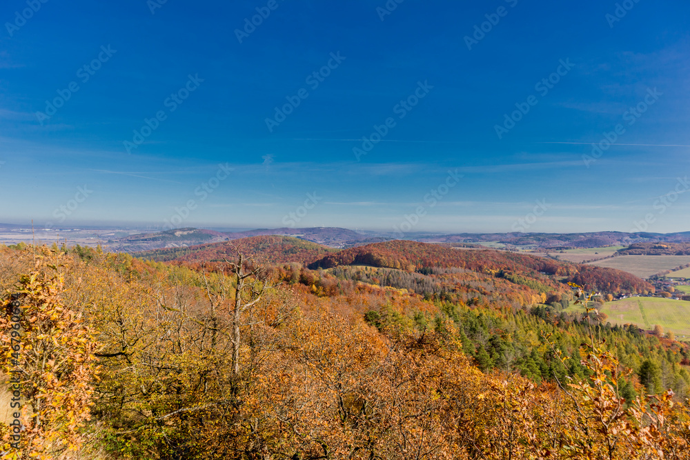 Herbstspaziergang rund um die Wartburgstadt Eisenach am Rande des Thüringer Waldes - Thüringen