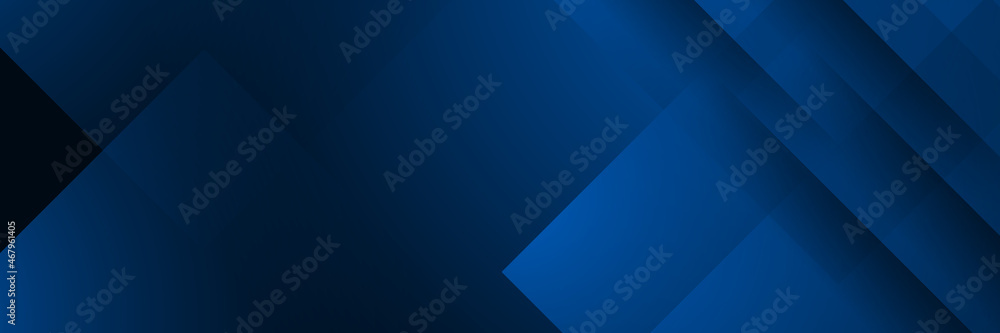 Modern blue vector abstract graphic design banner pattern background template