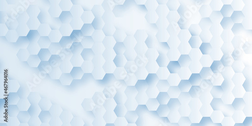 abstract stylist seamless modern technological and geometrical 3d honeycomb minimal grid hexagon geometric patterns,used as medical,technology,Science,space and modern communication.