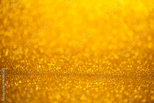 gold glitter lights sparkling bokeh abstract background