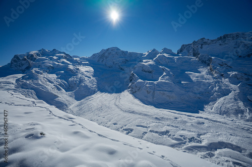 Matterhorn, Zermatt, Skiing, Winter Hiking, magical Landscampe of Zermatt,  Glacier Paradies, Riffelberg, Furi, Rothorn, Monta Rosa, Dufourspitze,Visp, Sunnegga, Gornergrat, Randa, Tasch, Zmutt, Liska photo