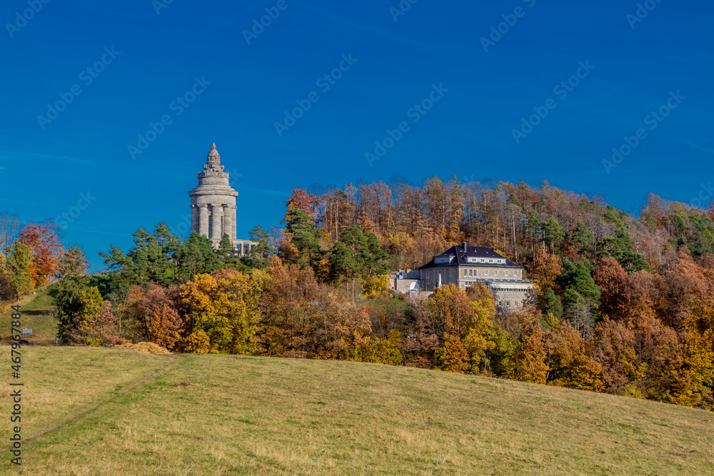 Herbstspaziergang rund um die Wartburgstadt Eisenach am Rande des Thüringer Waldes - Thüringen