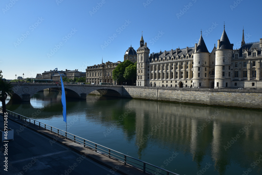 Quais de la Seine à Paris, France
