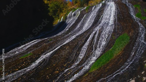 Beautiful Jermuk Waterfall in Armenia