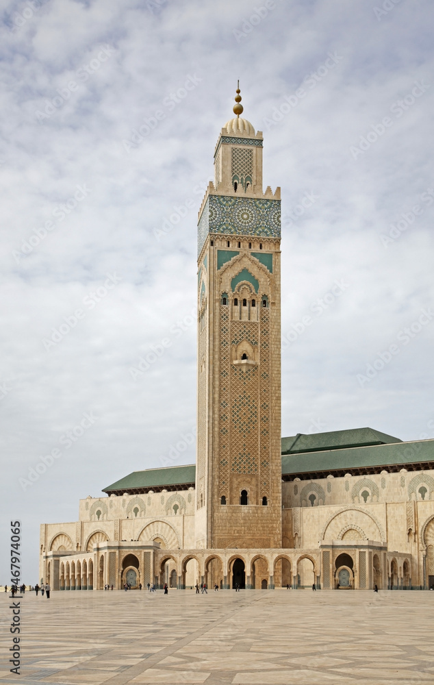 Hassan II Mosque in Casablanca. Morocco