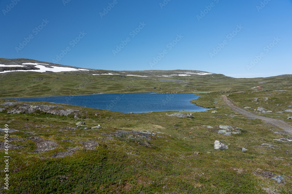 View from Kjøllifjellet mountain area.