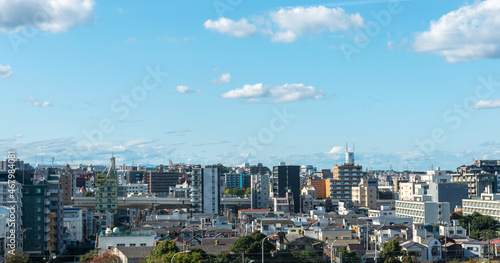 都市風景の街並み