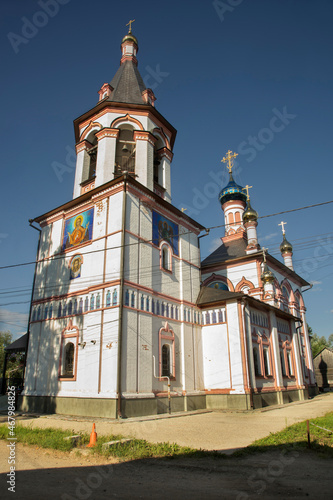 Church of Icon of Mother of God of Sign in Pereslavl-Zalessky. Russia