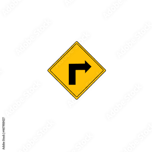 traffic signs turn right Free Download traffic signs turn right - GFXLoad