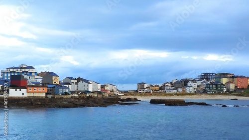 Wallpaper Mural San Cibrao village and beach, Lugo province, Galicia, Spain Torontodigital.ca