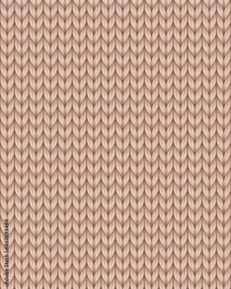 Knitting texture vector seamless pattern in ivory beige color Knitting texture vector seamless pattern in ivory beige color