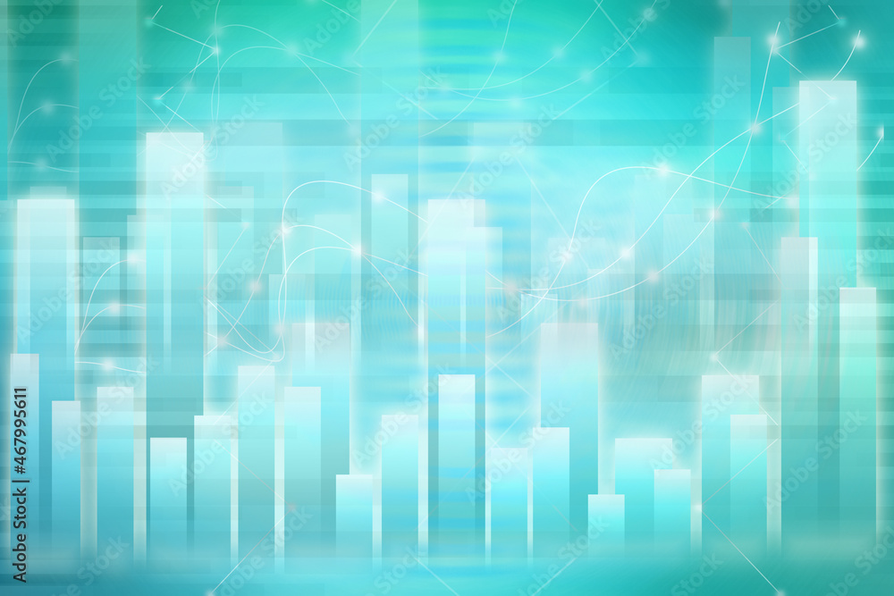 2d illustration futuristic business background pattern graph concept
2d illustration futuristic business background pattern graph concept