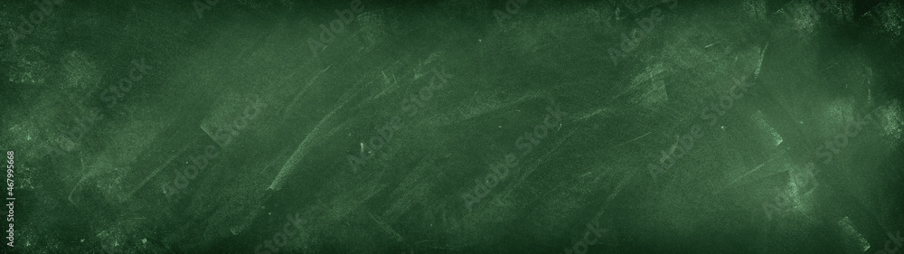 Green blackboard or chalkboard background