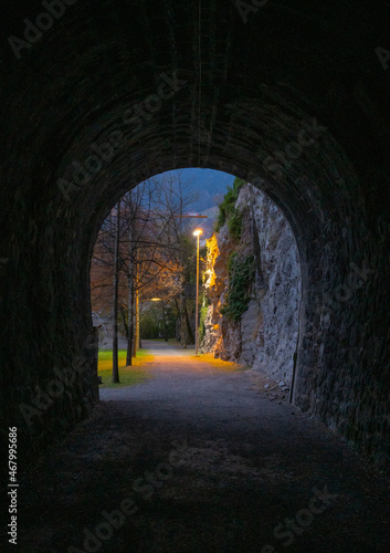 tunnel in the park