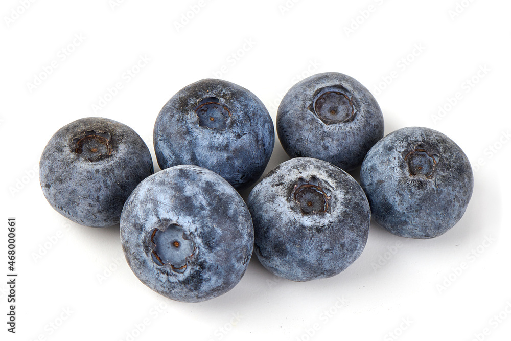 Blueberries, isolated on white background. Blueberries, isolated on white background.