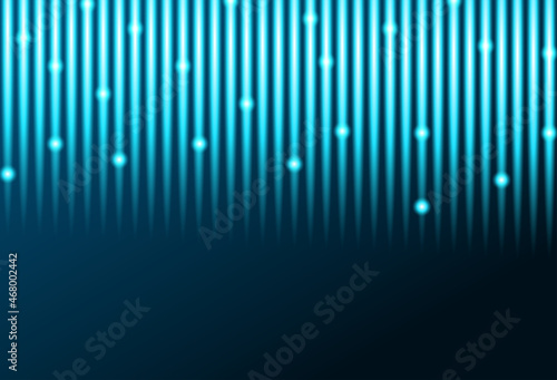 Vector futuristic technology on a dark blue background.