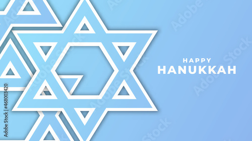 Happy Hanukkah Day Background Design